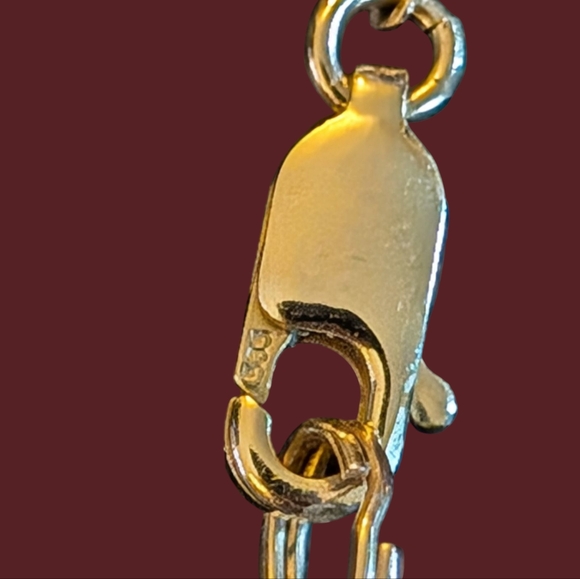 Bernard K. Passman #4 18K Black Coral Seashell Pendant 14K Chain Replaced Clasp - Picture 7 of 13